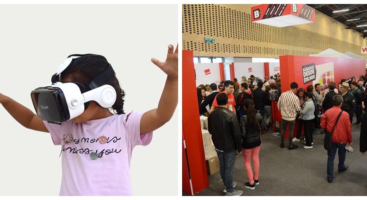 Vive la feria del hogar a través de la realidad virtual Realidad virtual en la Feria del Hogar - Formula Entretenimiento