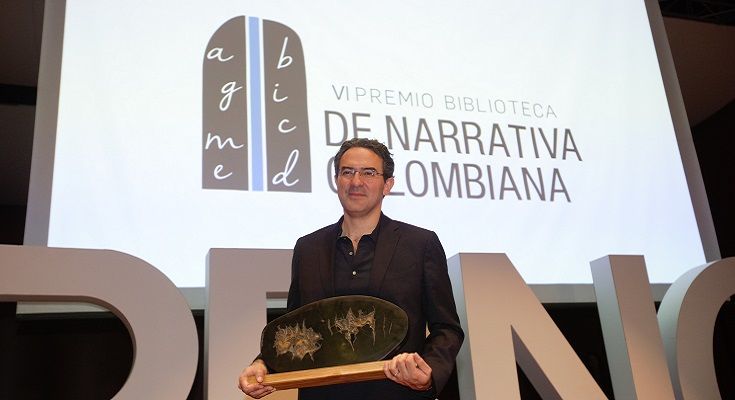 Juan Gabriel Vásquez obtuvo el premio Biblioteca de Narrativa Colombiana Premio Biblioteca de Narrativa Colombiana - Formula Entretenimiento