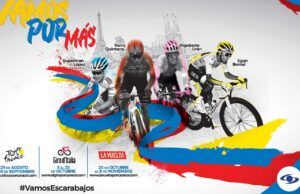 Canal Caracol presentará las tres pruebas más grandes del ciclismo mundial Las tres grandes - Fórmula Entretenimiento