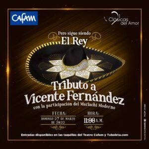 Tributo a Vicente Fernández Marzo - Fórmula Entretenimiento