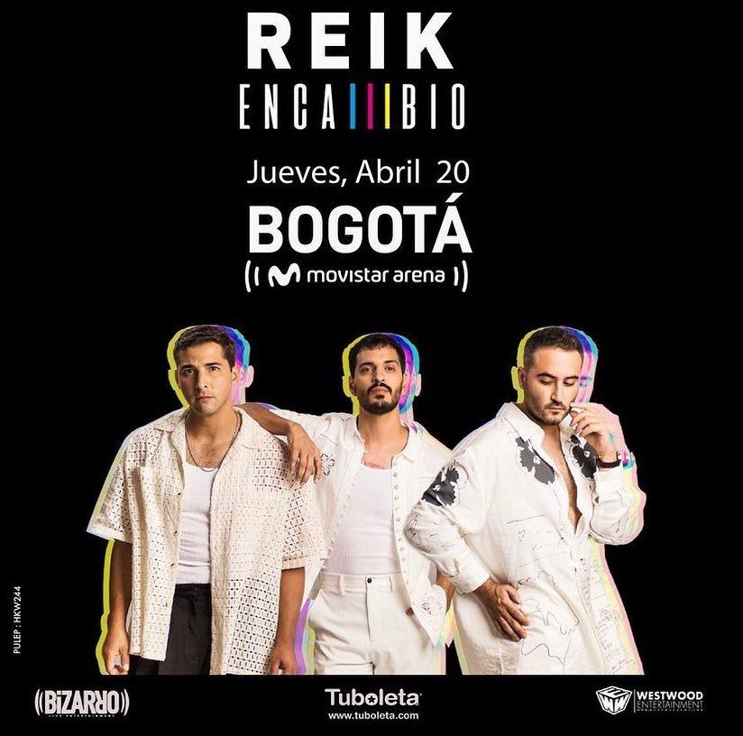 Reik en Bogotá - Fórmula Entretenimiento