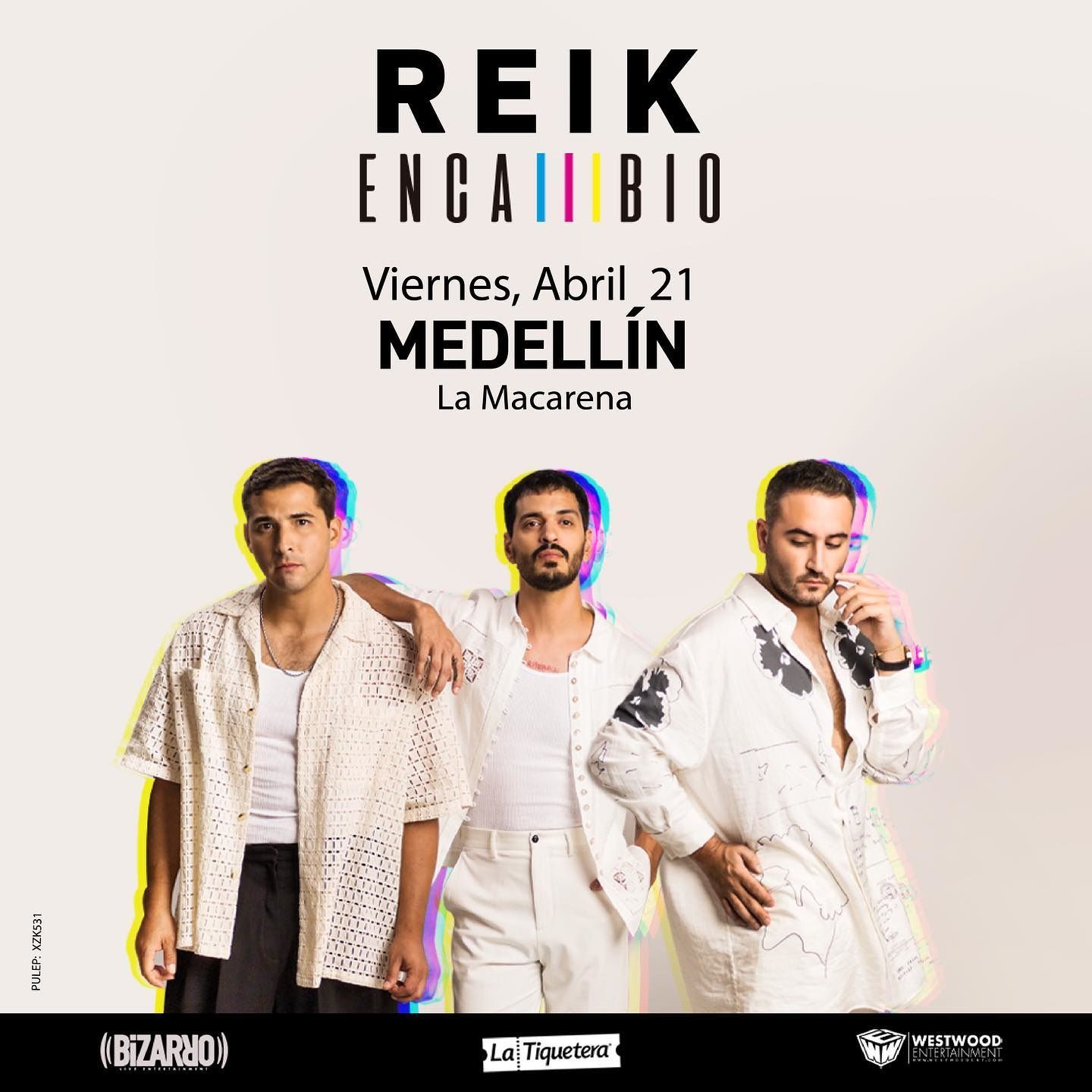 Reik en Medellín - Fórmula Entretenimiento