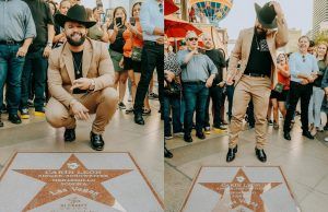El cantante Carin León recibe su estrella en el Paseo de la Fama Carin León - Fórmula Entretenimiento