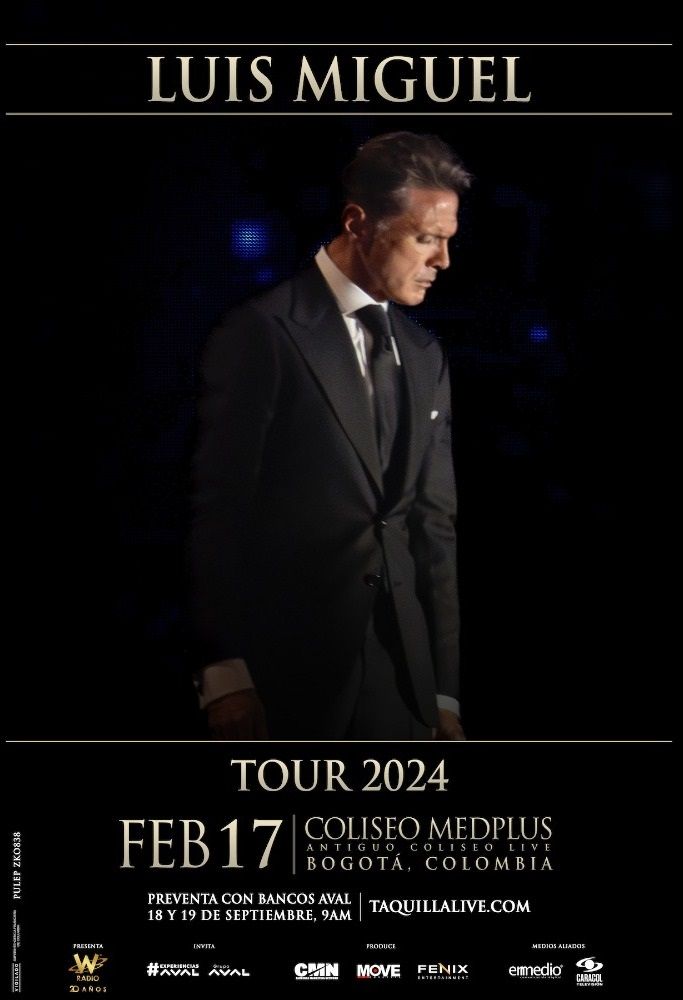 Luis Miguel Tour 2024 - Fórmula Entretenimiento