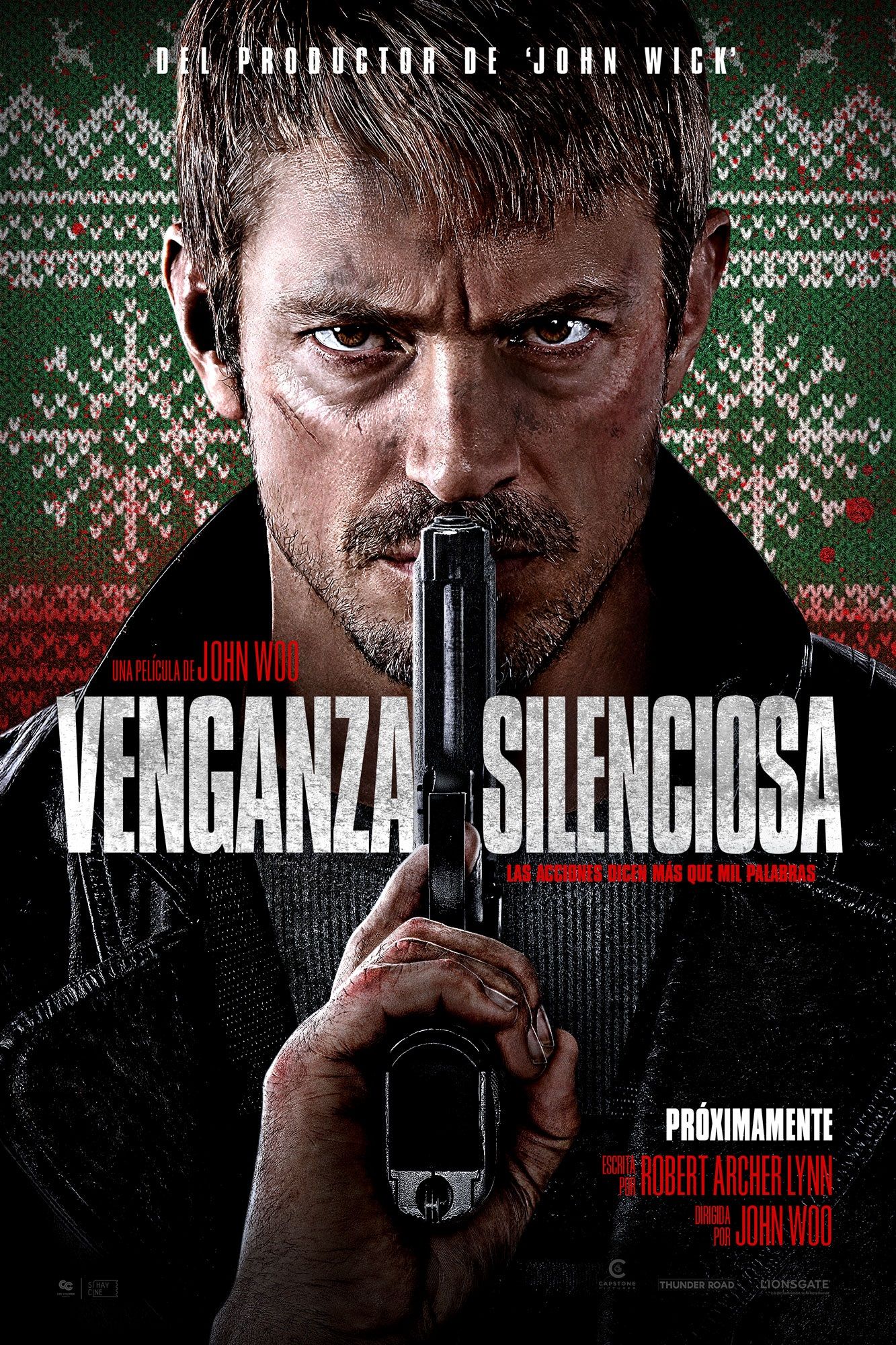 Afiche oficial Venganza silenciosa - Fórmula Entretenimiento