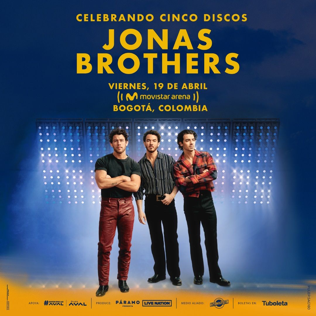 Jonas Brothers en Colombia - Fórmula Entretenimiento
