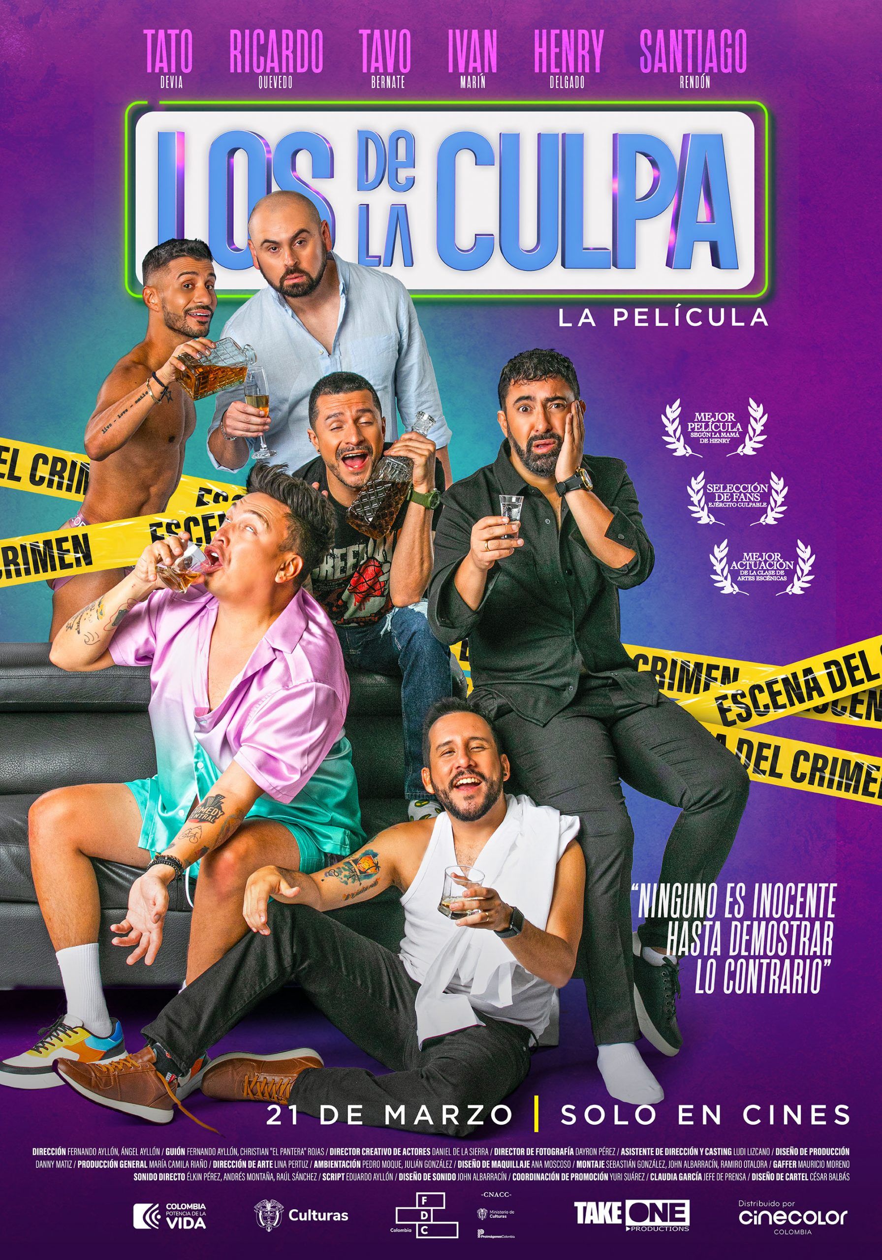 Los de la culpa - Fórmula Entretenimiento
