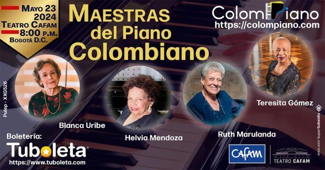 Maestras del piano Colmbiano Maestras del piano Colmbiano