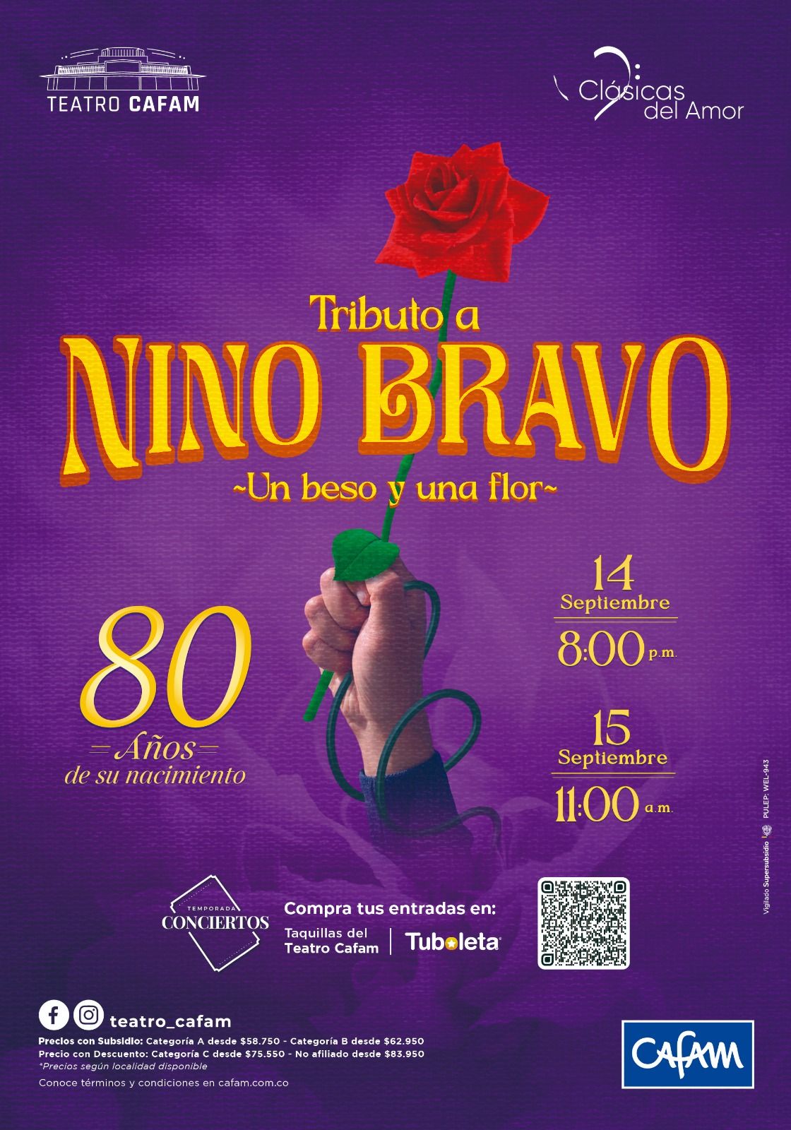 Tributo a Nino Bravo - Fórmula Entretenimiento