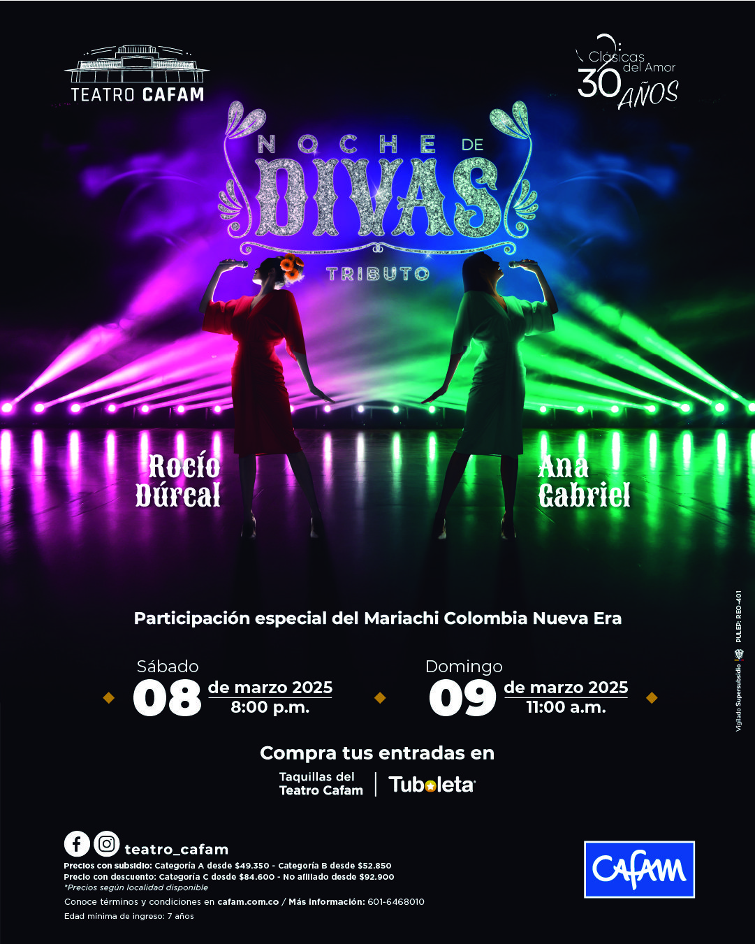 Noche de Divas - Fórmula Entretenimiento