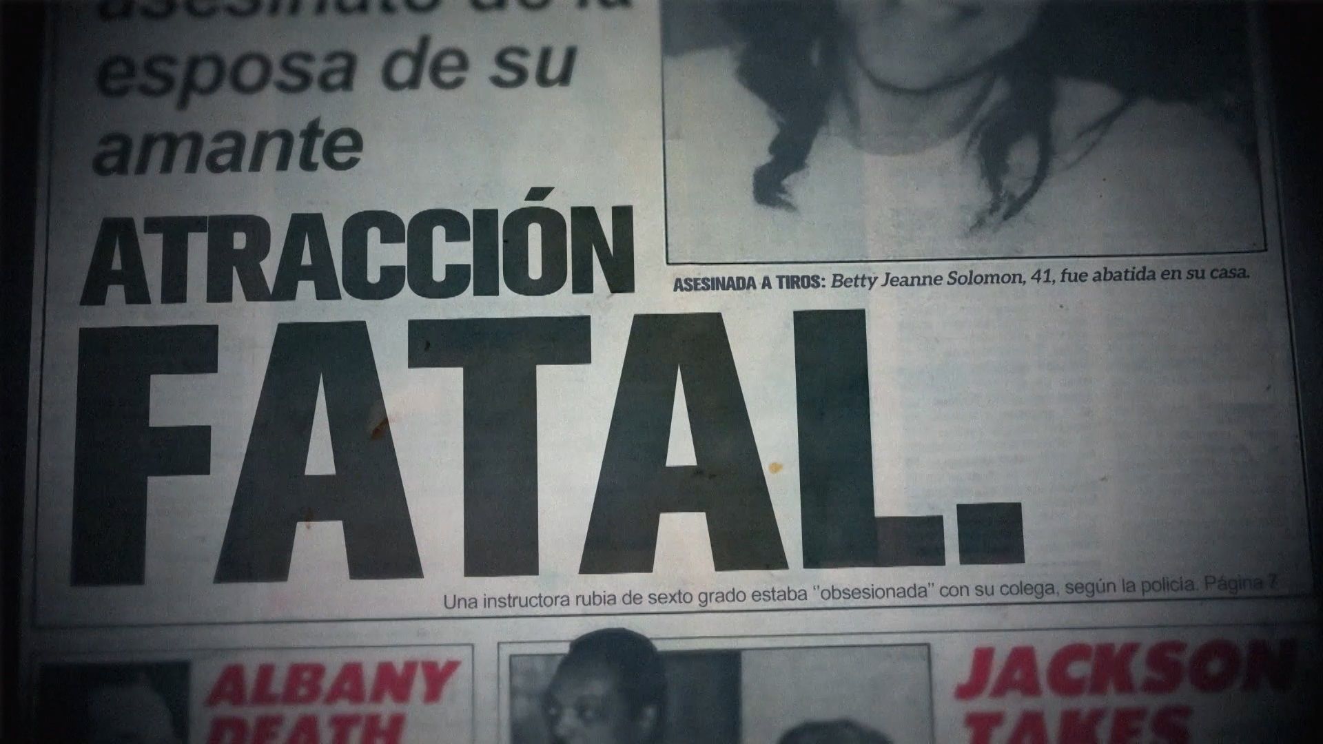 El crimen de atracción fatal - Fórmula Entretenimiento