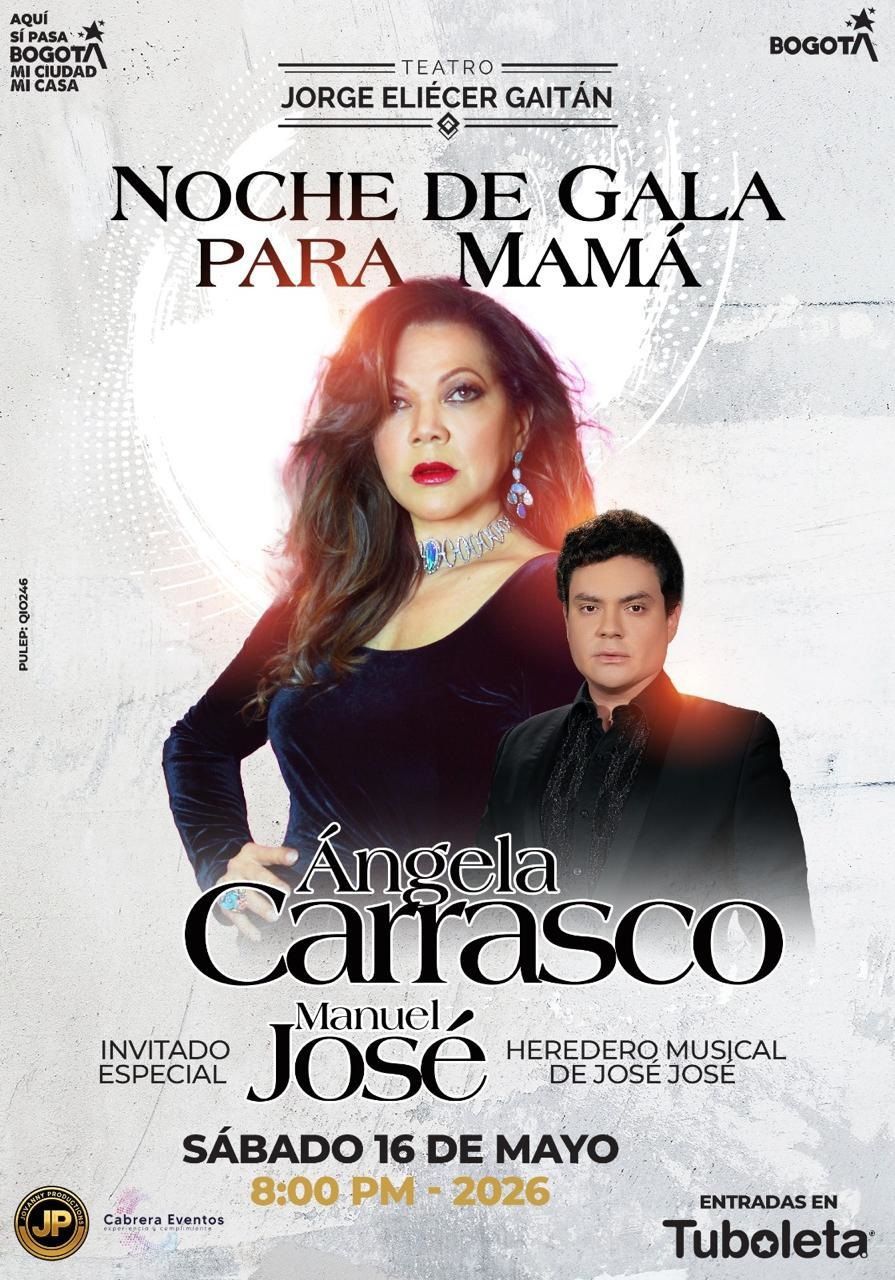 Ángela Carrasco y Manuel José de Yo Me Llamo juntos en concierto - Fórmula Entretenimeinto